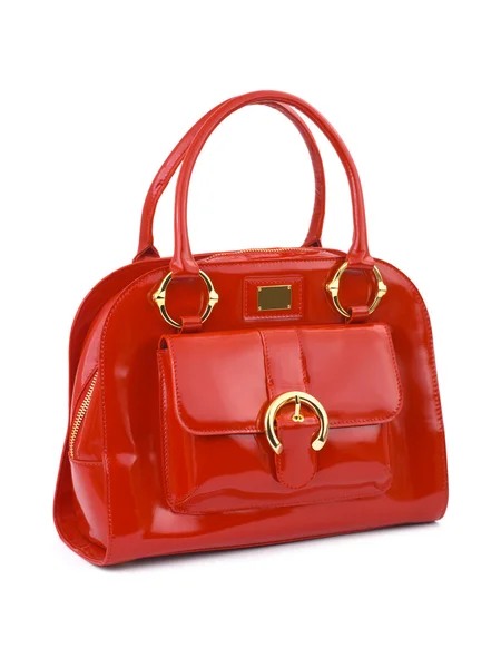 Rote Damentasche — Stockfoto