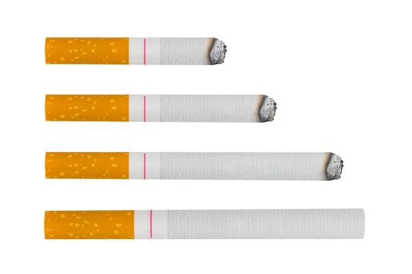 Makro cigaret — Stock fotografie