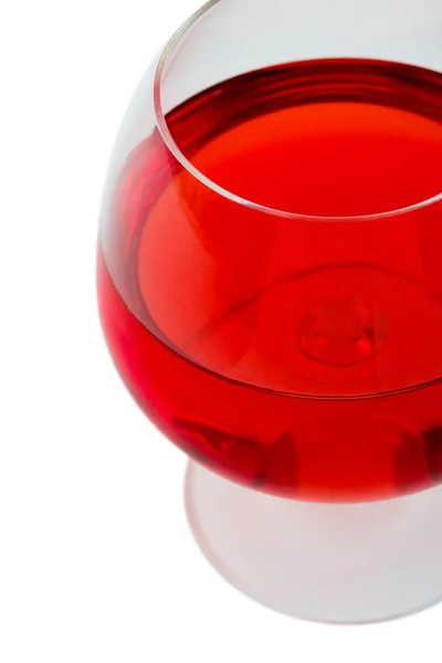 Macro of wine glass — Stock Photo, Image