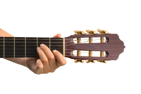 Ręka i gitara — Zdjęcie stockowe