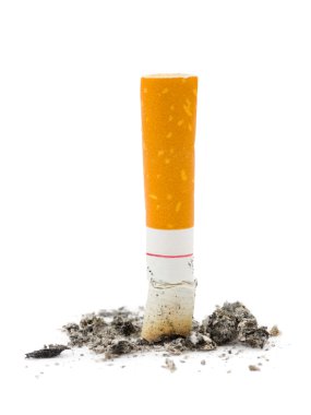 Cigarette butt clipart