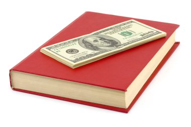 Money and book clipart