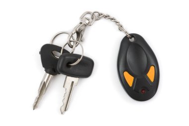 Car keys and remote control clipart