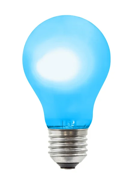 Blå belysning lampa — Stockfoto