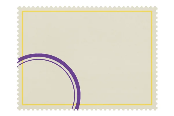 stock image Blank postage stamp