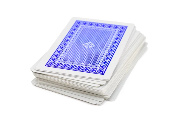Палуба игральных карт — стоковое фото