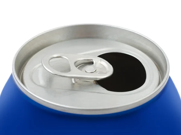 Opened metal can — Stock Photo, Image