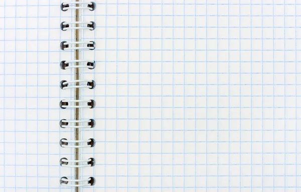 Primer plano del cuaderno — Foto de Stock