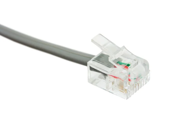 Macro of telephone cable — Stock Photo, Image