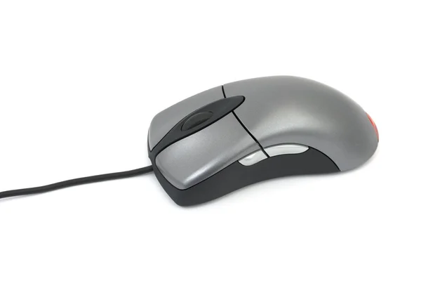Ποντίκι του υπολογιστή και καλώδιο — Φωτογραφία Αρχείου