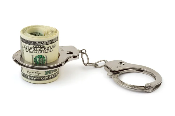 stock image Money and manacles