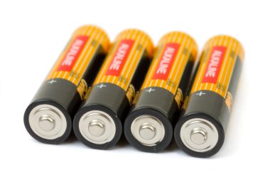 Set of batteries clipart