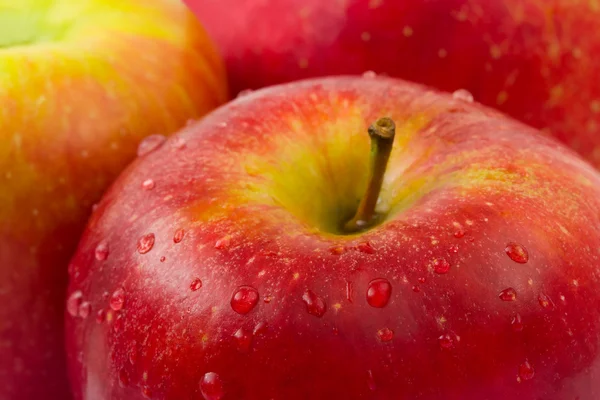Macro of apple — Stock Photo, Image