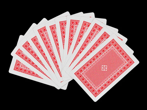 Jugar a las cartas — Foto de Stock