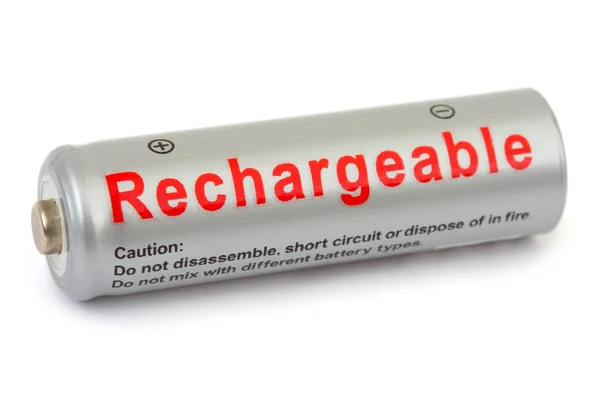 Macro of battery — Stock Photo, Image