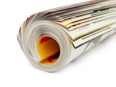Roll of magazine clipart