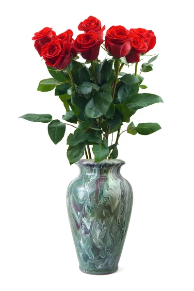 Rose in vaso — Foto Stock