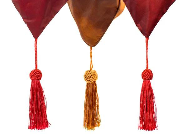 Textile and tassels — Stock Photo, Image