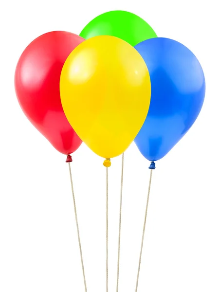Mångfärgade ballongerΠολύχρωμα μπαλόνια — Stockfoto