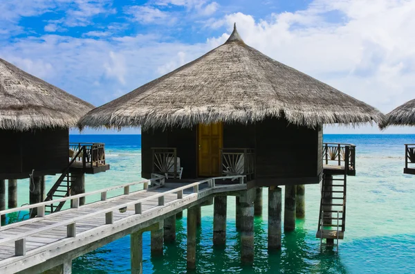 stock image Water bungalows