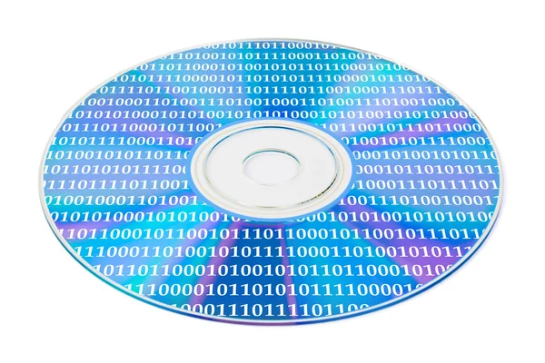 Байты на диске компьютера — стоковое фото
