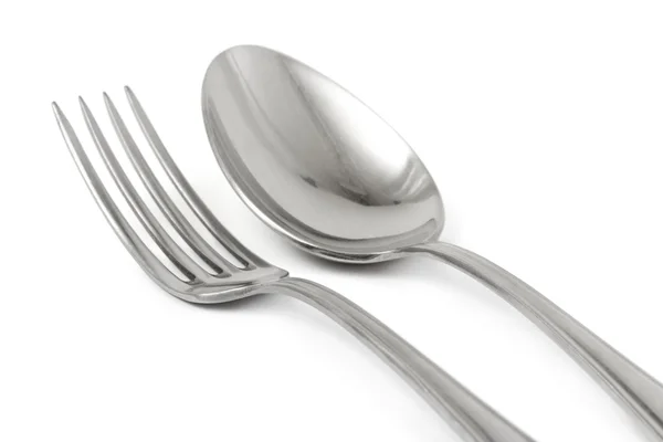 Fork and spoon — Stock Photo, Image