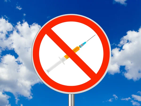 stock image Circle sign No drugs