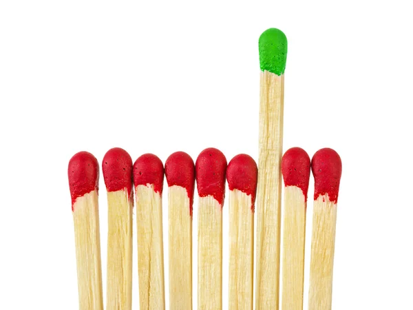stock image Matches - leadership concept