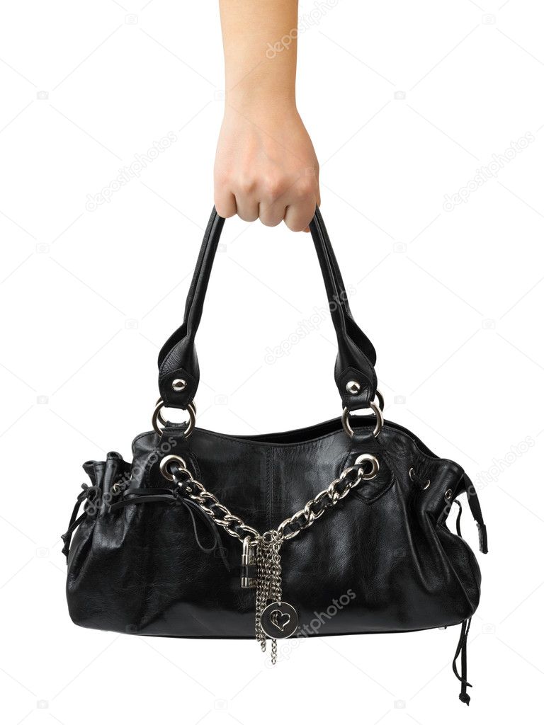 Woman hand with bag