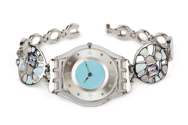 Luxusní žena hodinky — Stock fotografie
