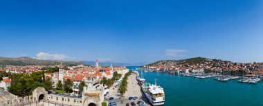 Town Trogir in Croatia clipart