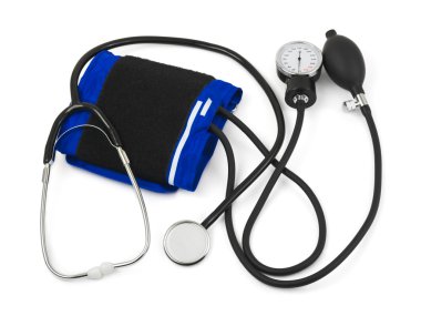 Medical stethoscope set clipart