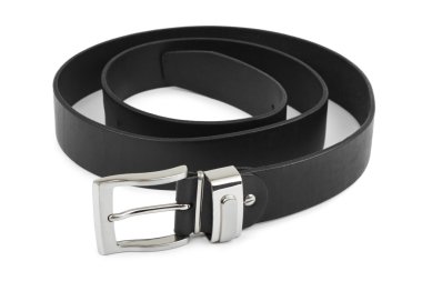 Black leather belt clipart