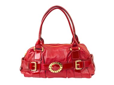 Red handbag clipart