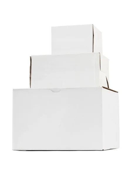 Pilha de caixas — Fotografia de Stock