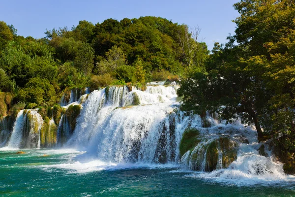 Cachoeira na Croácia — Fotografia de Stock