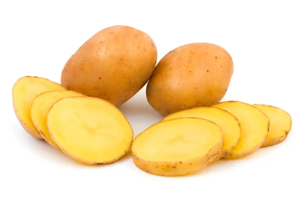 Nakrájené brambory — Stock fotografie
