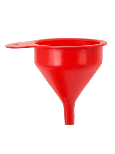 Funil vermelho — Fotografia de Stock
