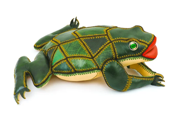Zabawka żaba — Zdjęcie stockowe