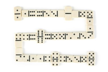 Domino game clipart