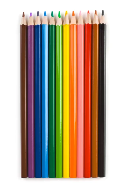 多彩多姿的铅笔 — 图库照片