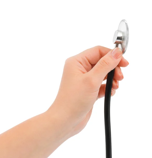 Stethoskop in der Hand — Stockfoto