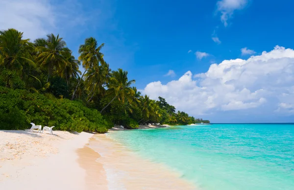 Océano y playa tropical — Foto de Stock