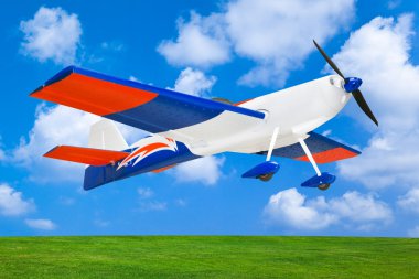 RC plane clipart