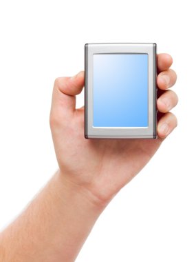 Screen in hand