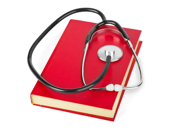 Stetoskop a knihy — Stock fotografie