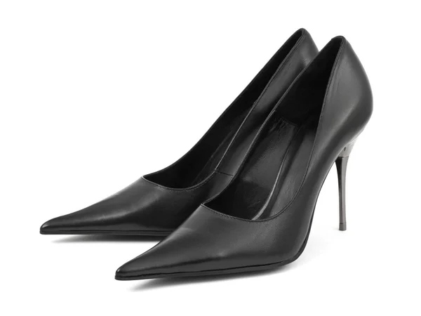 Zapatos de mujer negro — Foto de Stock
