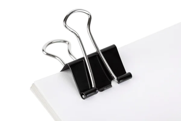 Paper and clip — Stock Photo, Image