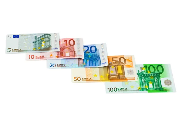 유로 돈 지폐 — 스톡 사진