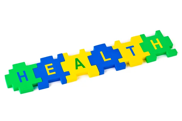 Puzzle Health — Fotografie, imagine de stoc